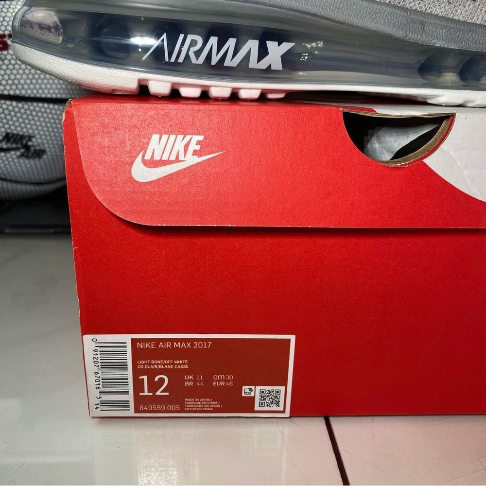 🆕 Nike Air Max 2017 'Light Bone' - Picture 12 of 12